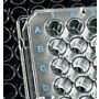 BrandTech Scientific plates transparent V bottom, 96 well, pack/100