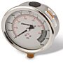 Enerpac G4088L 4" Pressure Gauge, 0-10K PSI, 1/4"NPTF, Lower