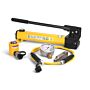 Enerpac SCL101H Low Height Hydraulic Cylinder and Hand Pump Set, 10 Ton