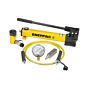 Enerpac SCR106H Hydraulic Cylinder and Hand Pump Set, 10 Ton, 6.13" Stroke