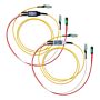 Fluke Networks CFM-TRC-S-MMC24P Test Reference Cord Kit for SM MMC 24 Unpinned Cables