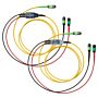 Fluke Networks CFM-TRC-S-MPO12P Test Reference Cord Kit for SM MPO 12 Unpinned Cables