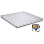 Ohaus Scale I-DF33XW2500C1R Floor Scale, Steel Indicator, 2,500 lb, 3x3'