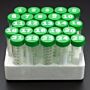 CellTreat 50mL Centrifuge Tube, Numbered Caps, Foam Rack, Sterile, case/300