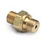 Ralston Instruments QTHA-1MB0-RS 1/8" Male BSPP (ISO 228/1) x Male QT, no Check valve, Brass Adapter