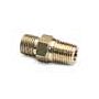 Ralston Instruments QTHA-1MB0-RT 1/8" Male BSPT (ISO 7/1) x Male QT no check valve, Brass Adapter