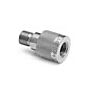 Ralston Instruments QTHA-2FS0-QD 1/4" Female NPT x Male QT, no check-valve, Stainless Steel Adapter