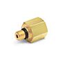 Ralston Instruments QTHA-3S2F 1/4" Female NPT, Brass Adapter