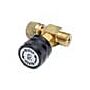 Ralston Instruments QTHA-TVLB-HC In-line Vent Valve, Male QT x Female QT, Brass