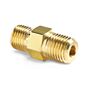 Ralston Instruments QTHA-2MB0 1/4" Male NPT x Quick-test no Check-valve, Brass Adapter