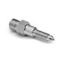 Ralston Instruments QTHA-FRS0 5/16" -24UNF x Male Quick-test, no Check-valve, Stainless Steel Adapter