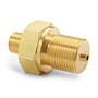 Ralston Instruments QTHA-MMB0-2015 Male M20 x 1.5mm x Male Quick- test Adapter, Brass