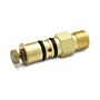 Ralston Instruments SWIV-QTBW Male Quick-test Swivel, Brass