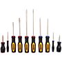 Stanley Hand Tools 60-100 10pc.Std.Fluted Screwdriver Set 
