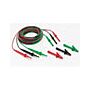 Fluke TL1550B Test Leads with Alligator Clips (Red, Black, Green)