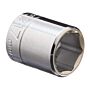 Wright Tool Company 30-17MM 17mm,3/8"Dr.,6 Pt.Std.Metric Socket