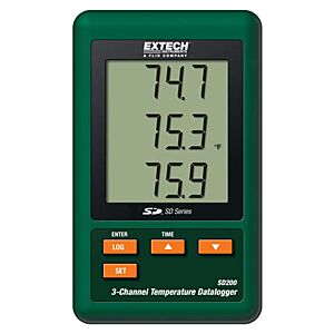 Extech SD200 3-Channel Temperature Datalogger