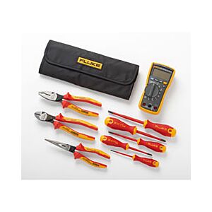 Fluke IB117K 117  DMM & insulated hand tools starter kit, pouch