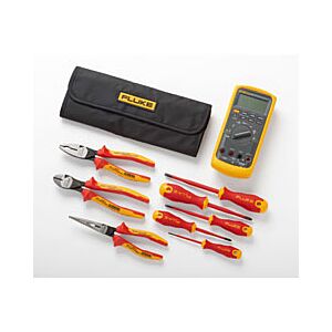 Fluke IB875K 87V DMM & insulated hand tools starter kit, pouch