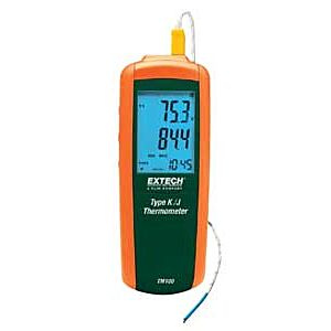 Extech TM100 Type K/J Single Input Thermometer