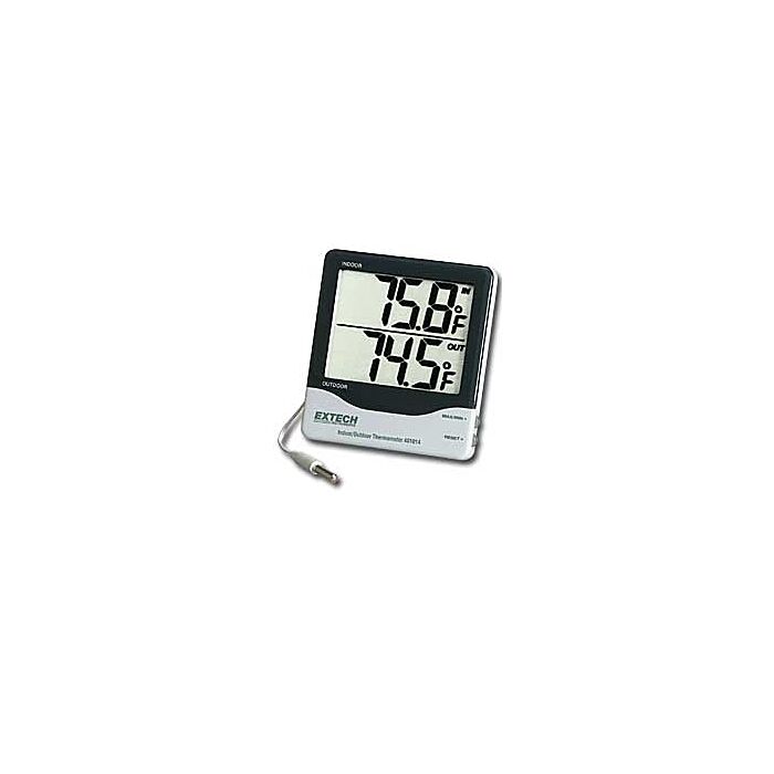 Extech 401014 Indoor/Outdoor Thermometer, Big Digit
