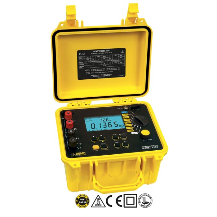 AEMC Instruments 6255 for Rent, 10A Micro-Ohmmeter