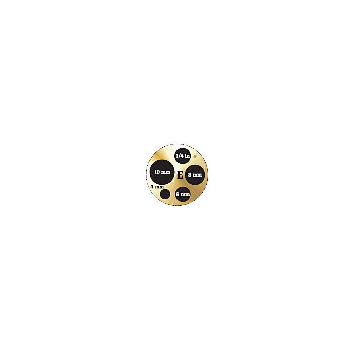 Fluke Calibration 9144-INSE Insert E, 9144, Metric Misc Holes with 0.25-inch Hole