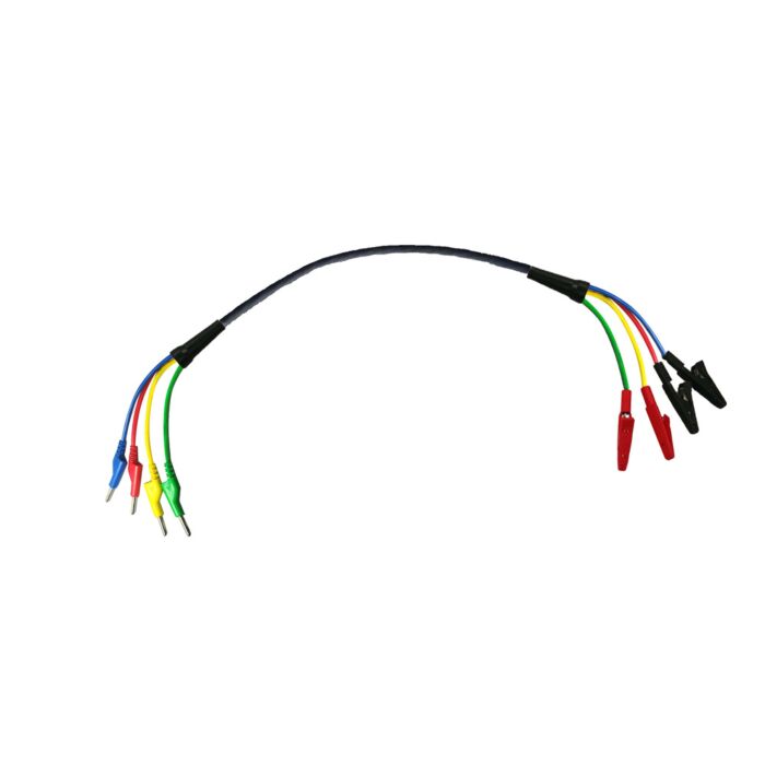 Additel 9026 4-wire test leads (10-Pack) banana to clips