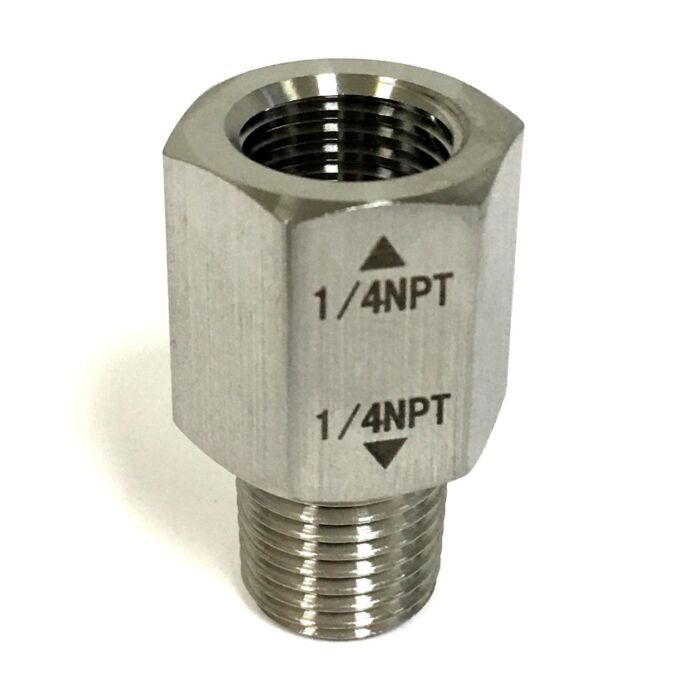 Additel ADT100 Adapter, 1/4NPT male to 1/4NPT FEMALE