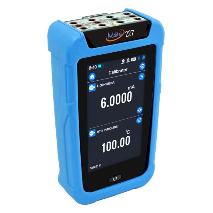 Additel ADT227-HART Documenting Process Calibrator, Temperature & Pressure w/HART