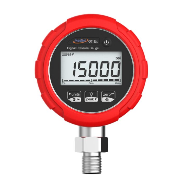 Additel ADT601Ex-50-GP10K-PSI-N ADT601EX Digital Pressure Gauge, 0-10000 psi, 1/4NPT M