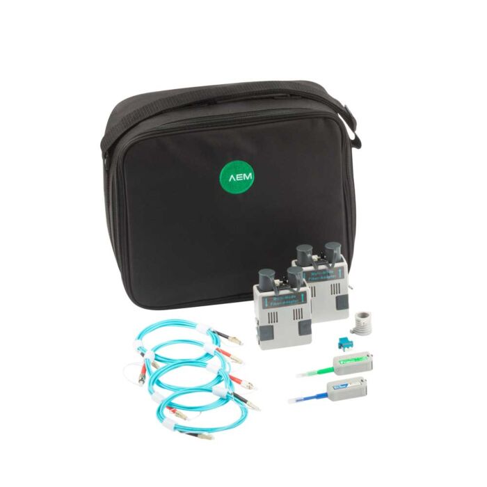AEM Test TESTPRO-K61E-QUAD-OLTS Optical Loss Quad (SM+MM) Fiber Cable Certification Modules, for Rent