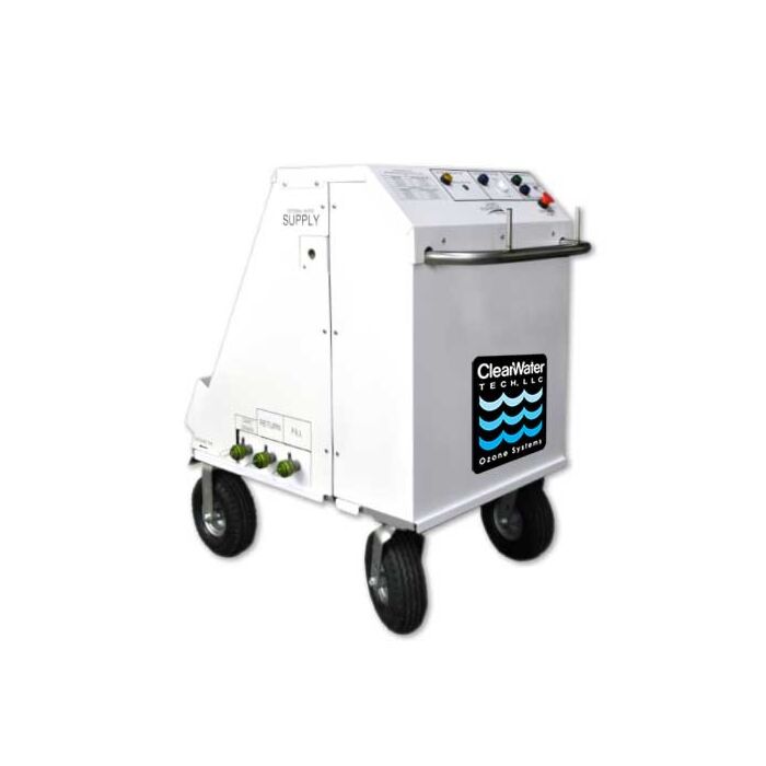 ClearWater Tech AWD204W AviOzonx Aircraft Water Disinfection System, 110V, 60Hz, White, Wheels