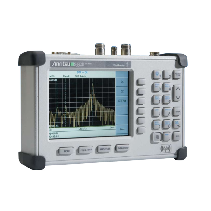 Anritsu S332D for Rent, Site Master Analyzer, 100 kHz to 3 GHz, RBW 100 Hz to 1 MHz