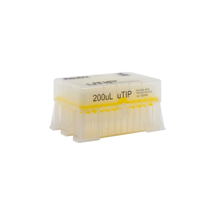 Biotix M-0200-9NC 200uL, non-flter LR, Rack Pipette Tips