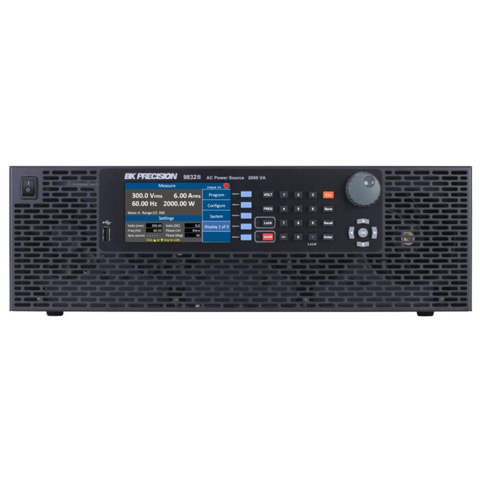 B&K Precision 9832B 2000 VA AC Power Source 