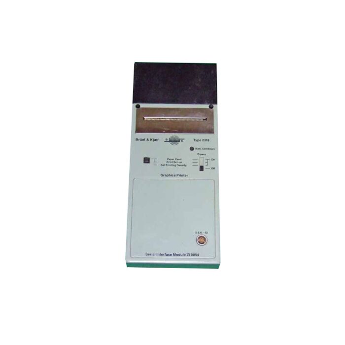 Bruel & Kjaer 2318 for Rent, Portable Alphanumeric Graphics Printer