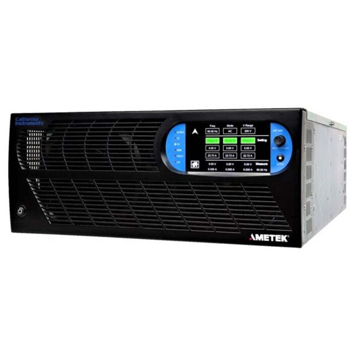 Rent the Ametek AST6003A1C-E151A3G Asterion AC/DC Power Source - 1-3 Phase, 500V, 22.5A/ph, 6kVA/6kW