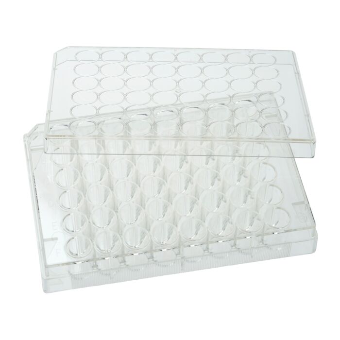 Celltreat 48 Well Non-treated Plate with Lid, Individual, Sterile, CS/100