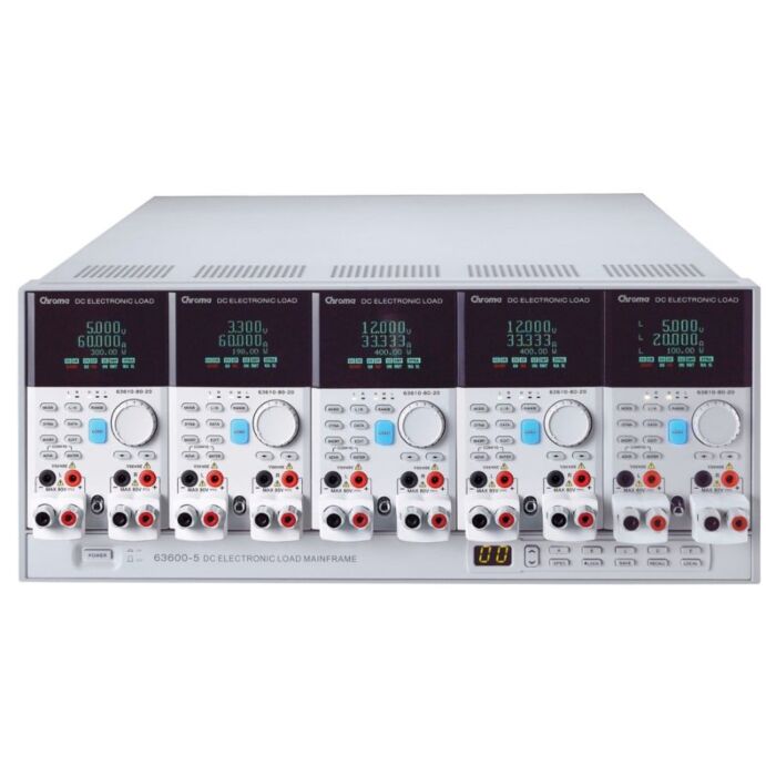 Chroma 63600-5 for Rent, DC Electronic Load Mainframe 