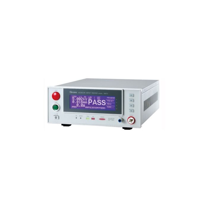 Chroma 19073 for Rent, AC/DC/IR Hipot Tester, 5kVAC, 6kVDC 