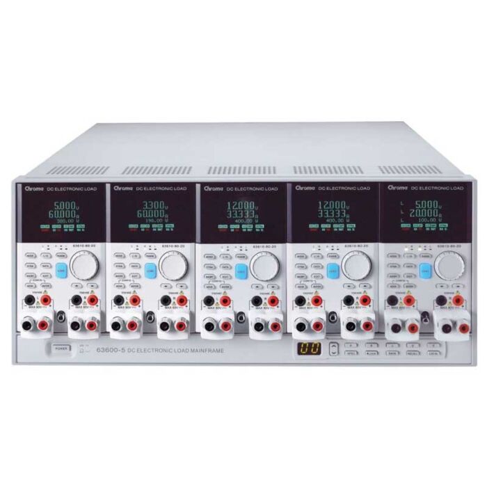 
Used Chroma 63630-80-60 DC Electronic Load Module, 80V, 60A, 300W
