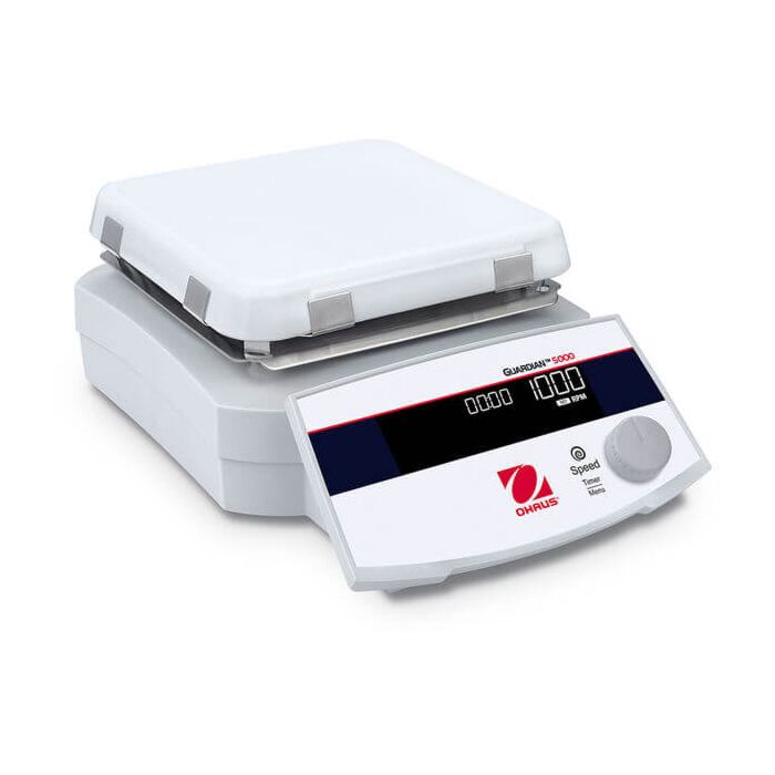 Ohaus Guardian 5000 E-G52ST07C Stirrer, Plate Size: 7 in, 50 rpm - 1,800 rpm, 20L