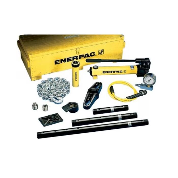 Enerpac MS220 Hydraulic Cylinder and Hand Pump Set, 12.5 Ton