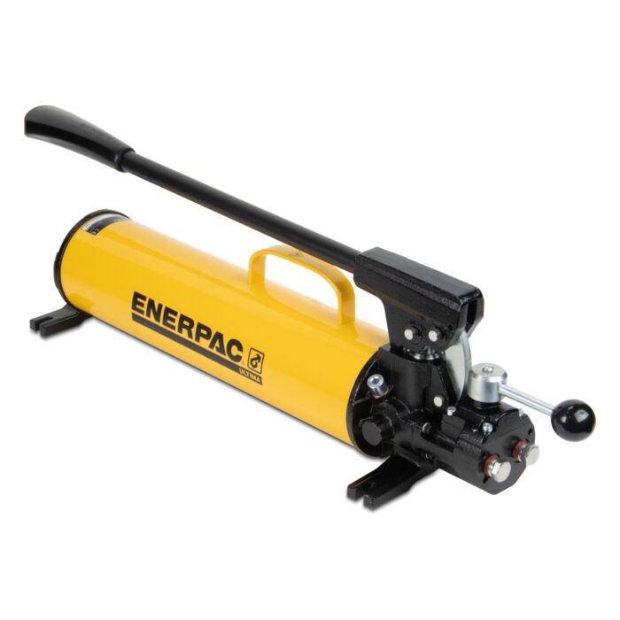 Enerpac P84 ULTIMA Steel Hydraulic Hand Pump, 134 in3 Oil, Two Speed