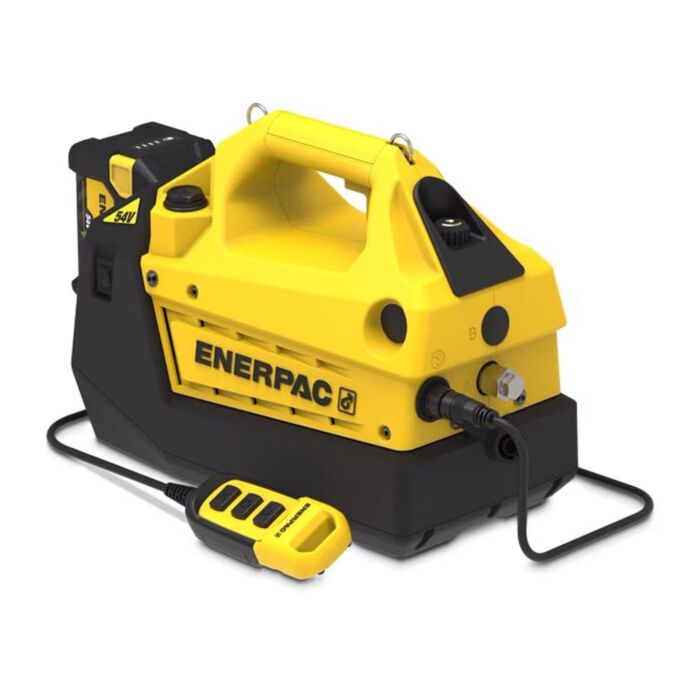 Enerpac XC2302SB 54V Cordless Pump, 2L, 3/2 Solenoid, 2 Batt