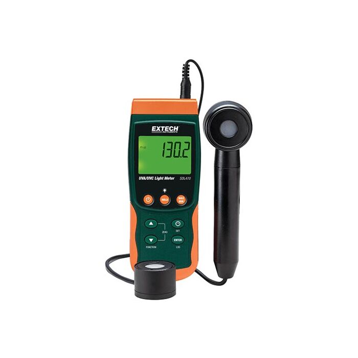 Used Extech SDL470 UVA/UVC Light Meter/Datalogger