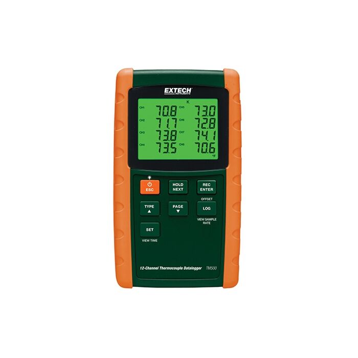 Extech TM500 12-Channel Thermocouple Datalogger