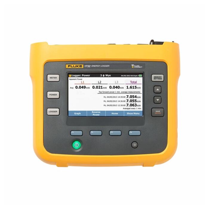 Fluke 1732/EUS Three Phase Energy Logger with flexible current probes