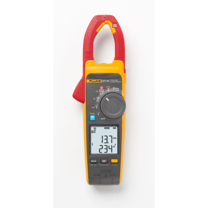 Fluke 377 FC 1000A AC/DC Trms Noncontact Voltage Wireless Clamp w/Iflex